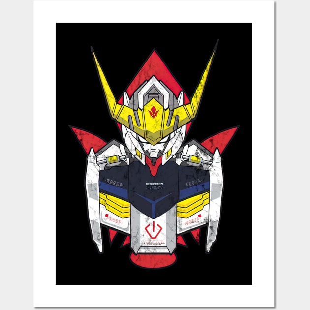 XVX-016 Gundam Aerial Wall Art by ArtEnginering